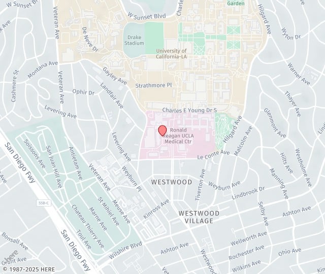 Location Map: 200 Medical Plaza Los Angeles, CA 90095